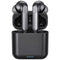 Wireless Earbuds, Bluetooth 5.1 Earbuds Noise Cancelling Wireless Headphones, Deep Bass with Type C Charging Case Waterproof Built-In Mic Headset for Iphone Android Black